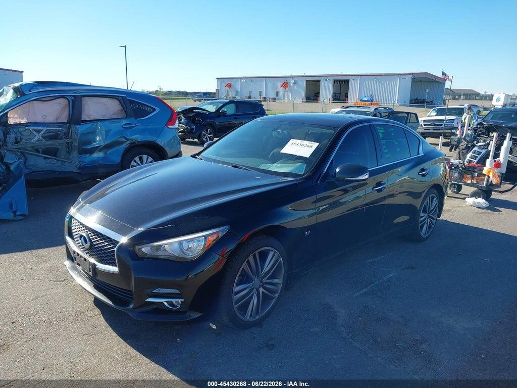 JN1BV7AR6EM703038 2014 INFINITI Q50 photo no. 2