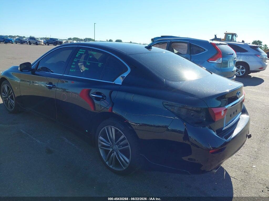 JN1BV7AR6EM703038 2014 INFINITI Q50 photo no. 3
