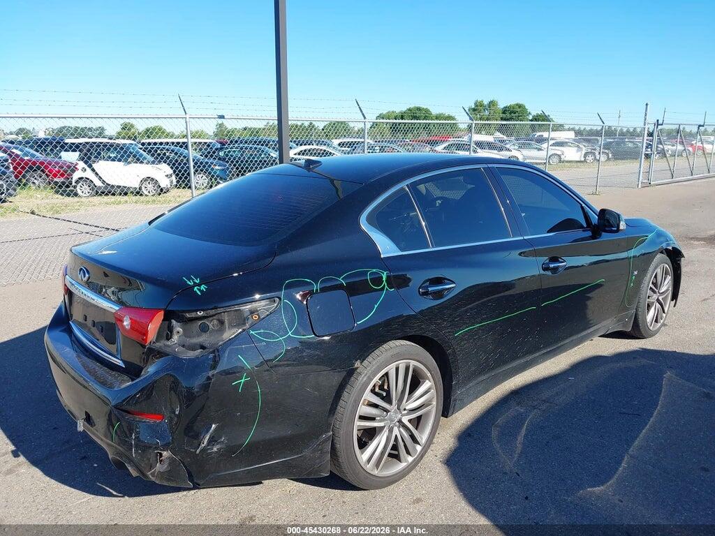 JN1BV7AR6EM703038 2014 INFINITI Q50 photo no. 4