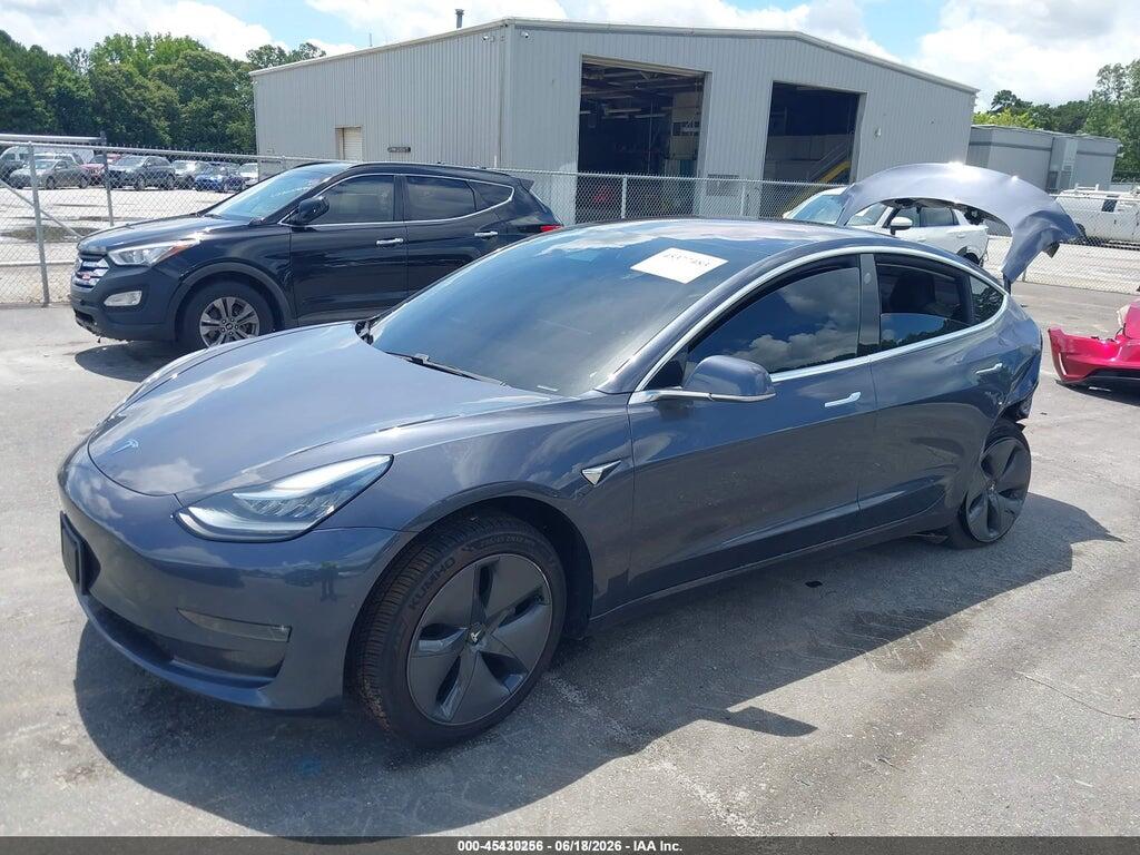 5YJ3E1EA8JF026659 2018 TESLA MODEL 3 photo no. 2