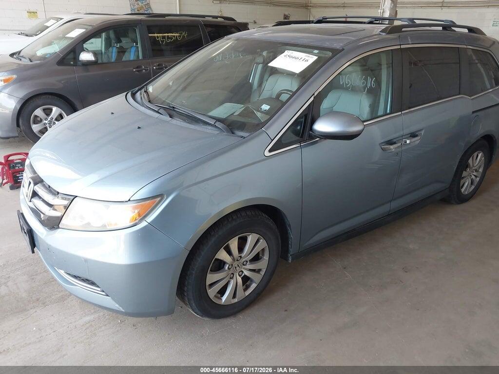5FNRL5H65EB103945 2014 HONDA ODYSSEY photo no. 2