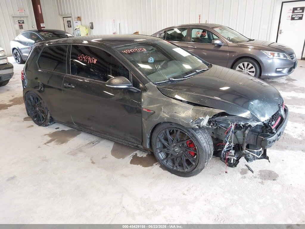 3VWYT7AU6GM025364 2016 VOLKSWAGEN GOLF GTI photo no. 1
