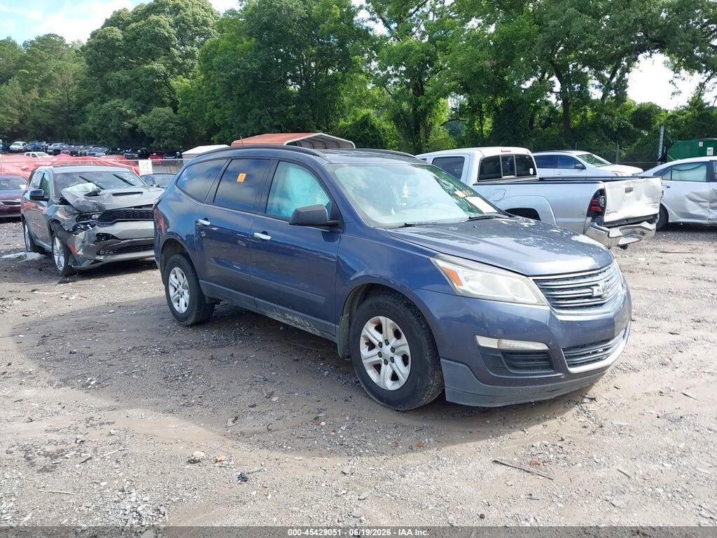 1GNKRFED0DJ227693 2013 CHEVROLET TRAVERSE photo no. 1