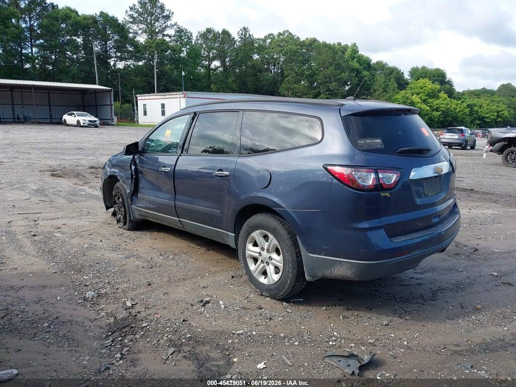 1GNKRFED0DJ227693 2013 CHEVROLET TRAVERSE photo no. 3
