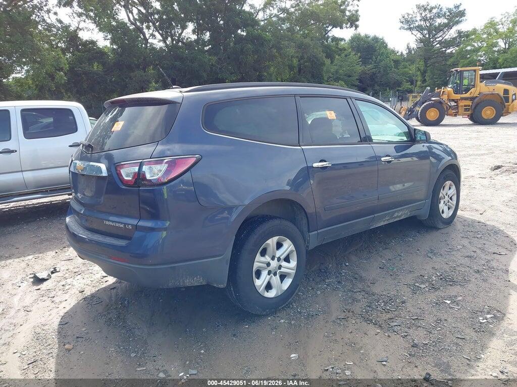 1GNKRFED0DJ227693 2013 CHEVROLET TRAVERSE photo no. 4