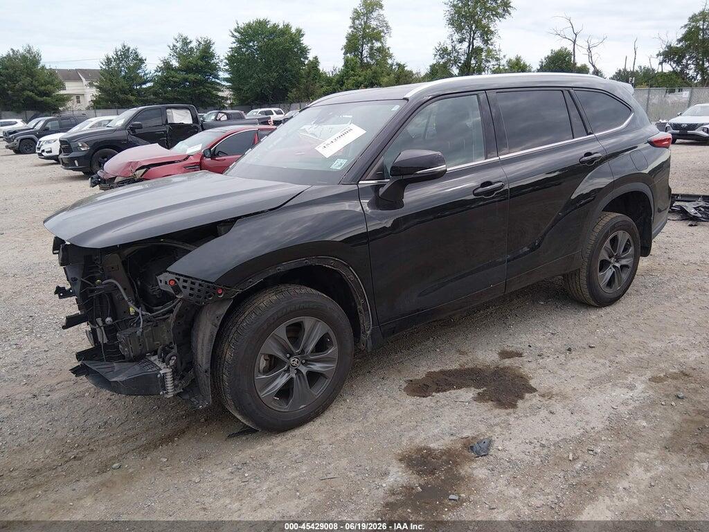 5TDGZRBHXMS541782 2021 TOYOTA HIGHLANDER photo no. 2