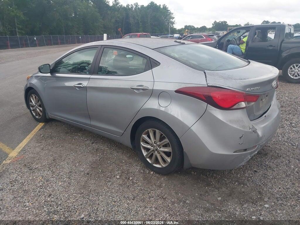 5NPDH4AE4GH659739 2016 HYUNDAI ELANTRA photo no. 3
