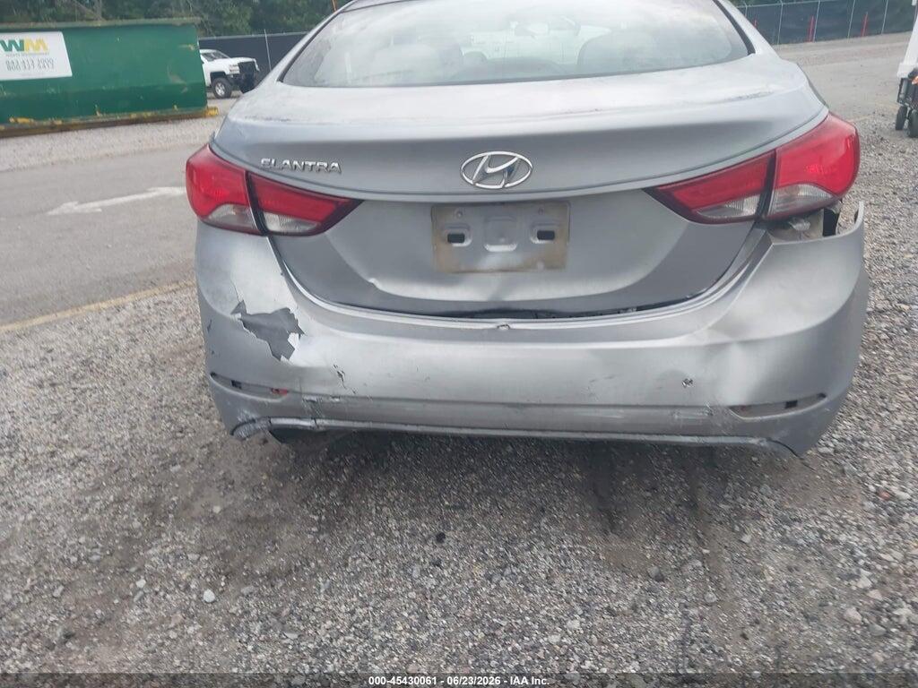5NPDH4AE4GH659739 2016 HYUNDAI ELANTRA photo no. 6