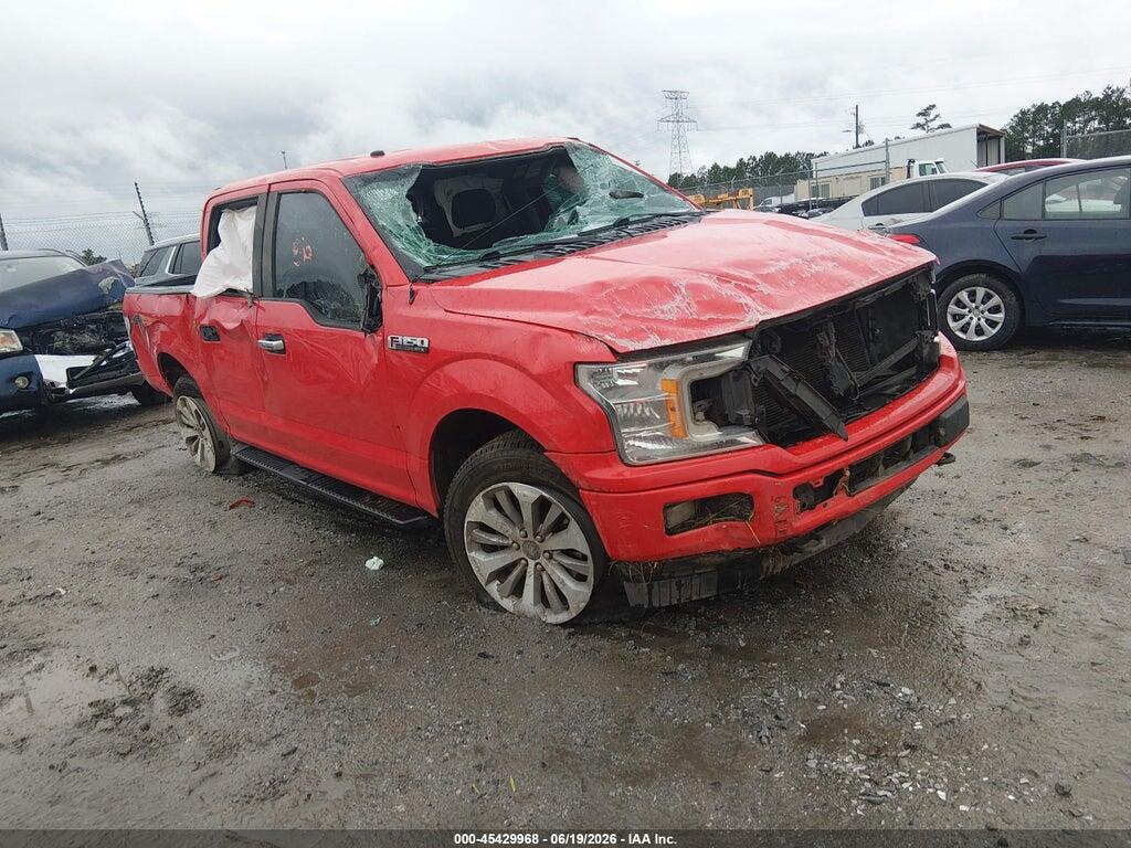 1FTEW1EG2JFB49900 2018 FORD F-150 photo no. 1