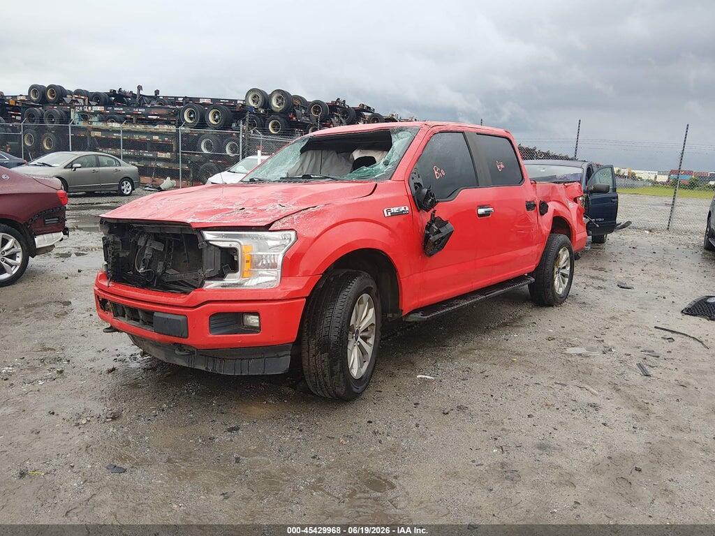 1FTEW1EG2JFB49900 2018 FORD F-150 photo no. 2