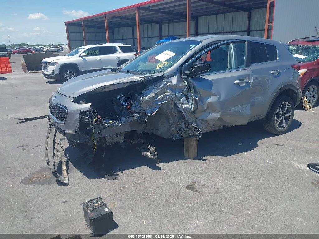 KNDPMCAC1N7001010 2022 KIA SPORTAGE photo no. 2