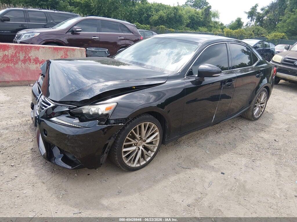 JTHCF1D25E5000744 2014 LEXUS IS 250 photo no. 2
