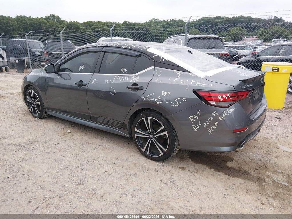 3N1AB8DVXMY219484 2021 NISSAN SENTRA photo no. 3