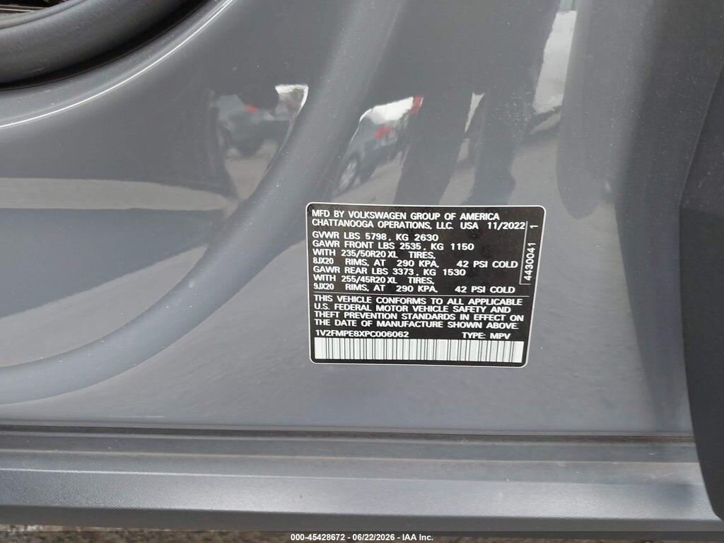 1V2FMPE8XPC006062 2023 VOLKSWAGEN ID.4 photo no. 9