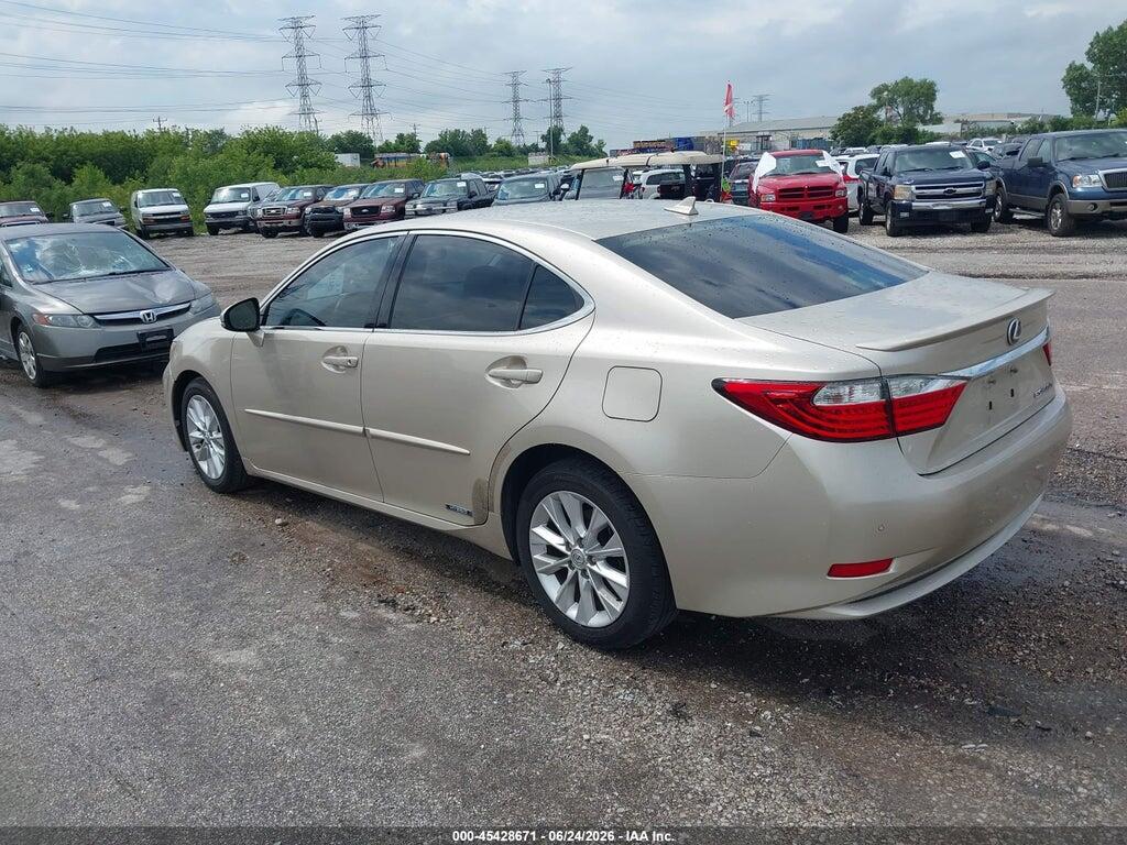 JTHBW1GG6D2017667 2013 LEXUS ES 300H photo no. 3