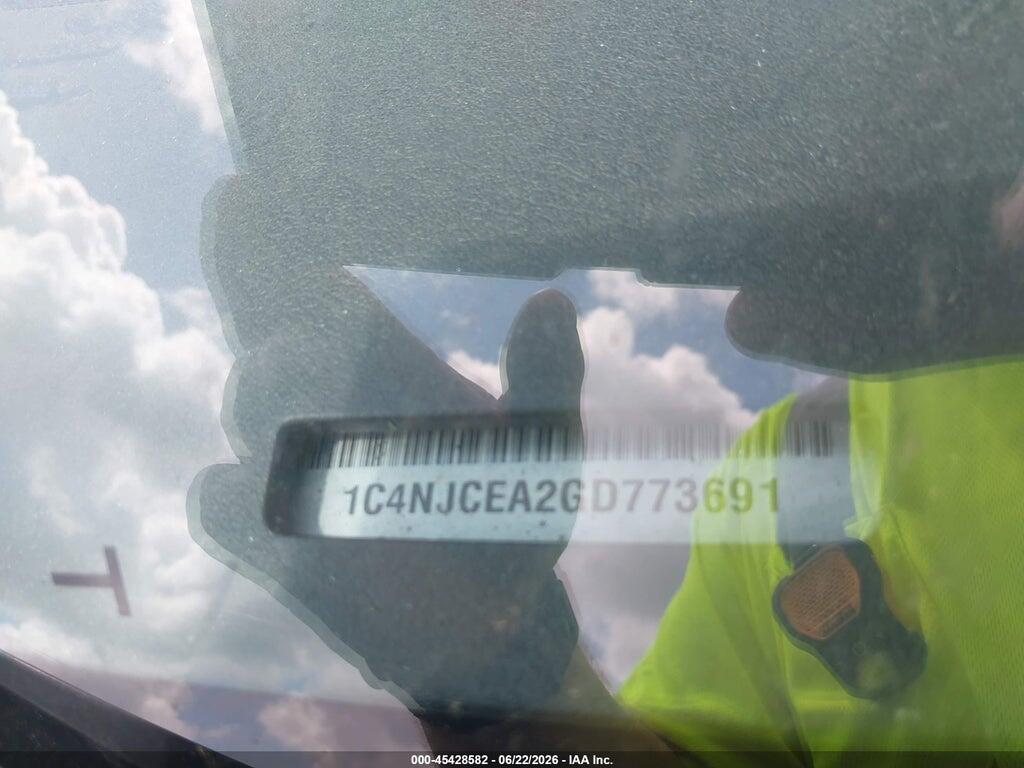 1C4NJCEA2GD773691 2016 JEEP COMPASS photo no. 12