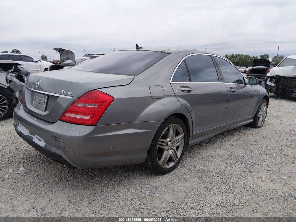 WDDNG9EB0CA420054 2012 MERCEDES-BENZ S 550 photo no. 4