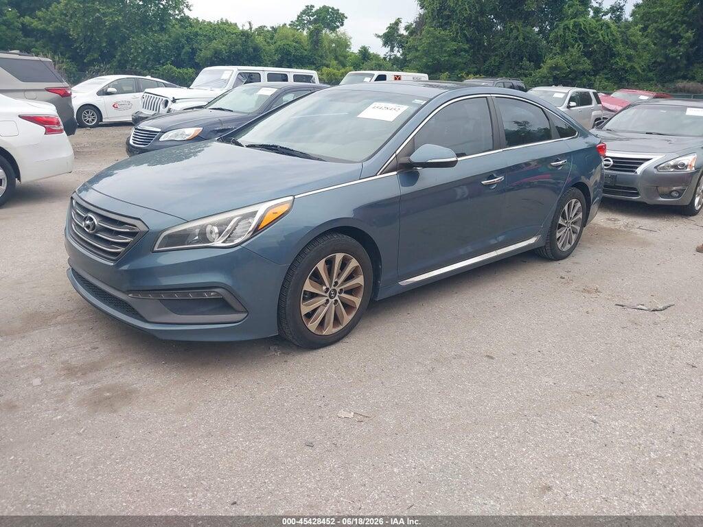 5NPE34AF0GH426596 2016 HYUNDAI SONATA photo no. 2