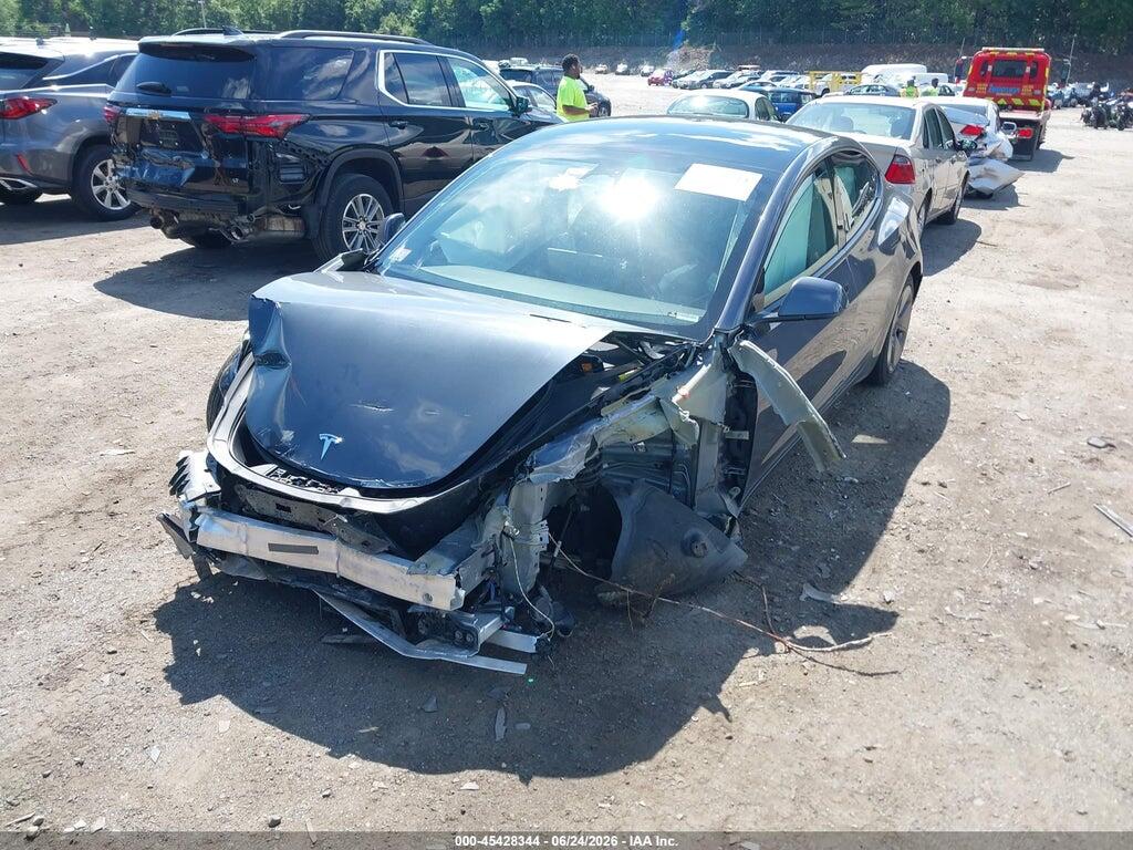 5YJ3E1EA9NF352654 2022 TESLA MODEL 3 photo no. 2