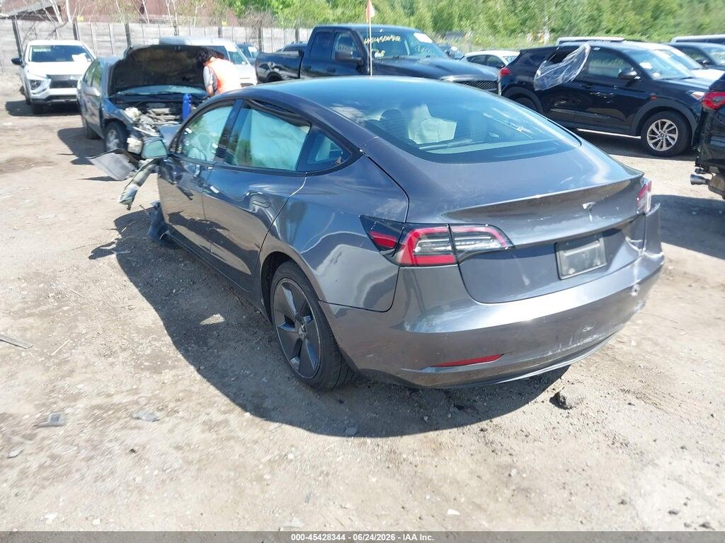 5YJ3E1EA9NF352654 2022 TESLA MODEL 3 photo no. 3