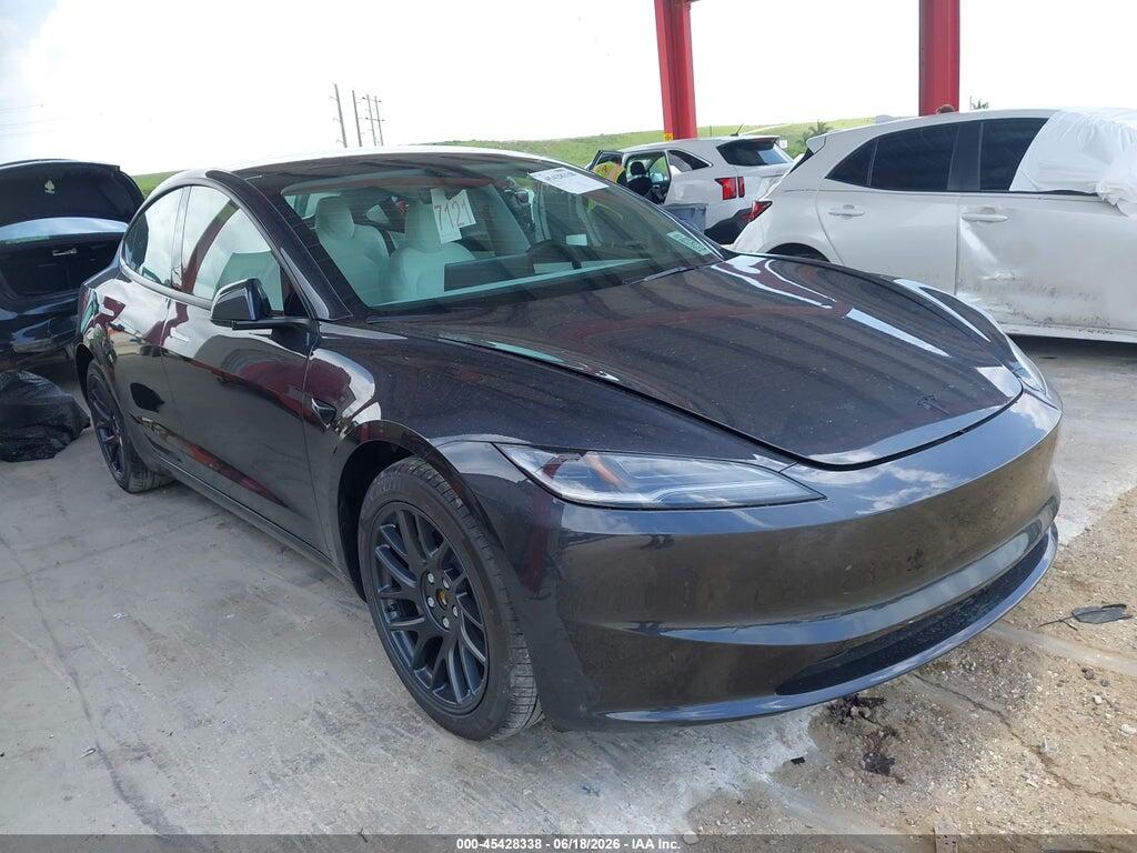 5YJ3E1EA2TF161249 2026 TESLA MODEL 3 photo no. 1