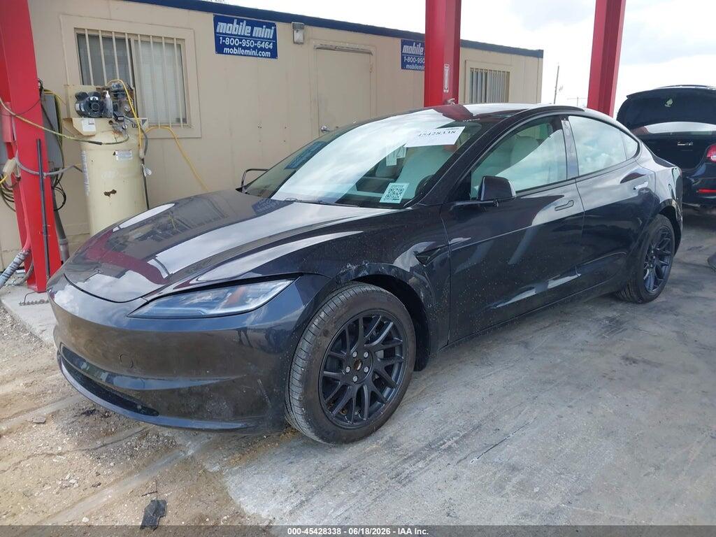 5YJ3E1EA2TF161249 2026 TESLA MODEL 3 photo no. 2