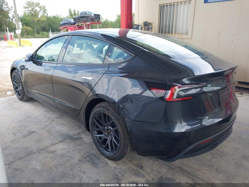 5YJ3E1EA2TF161249 2026 TESLA MODEL 3 photo no. 3