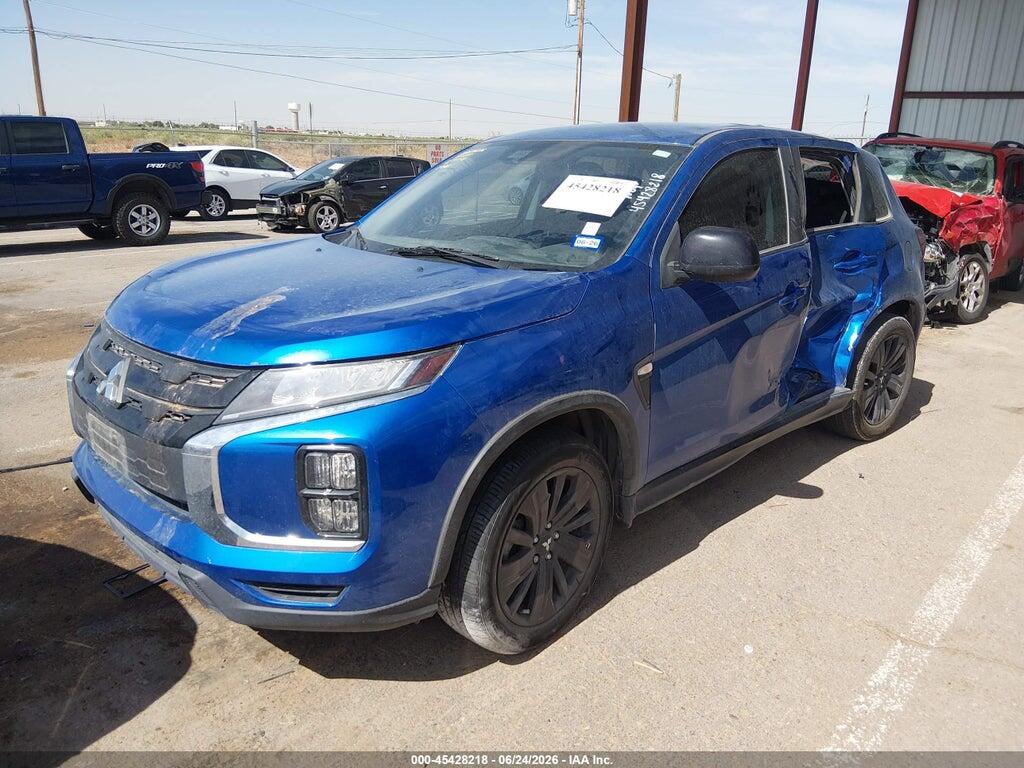 JA4APUAU3NU014574 2022 MITSUBISHI OUTLANDER SPORT photo no. 2