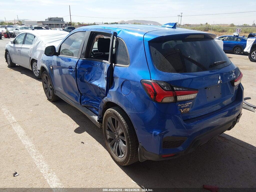 JA4APUAU3NU014574 2022 MITSUBISHI OUTLANDER SPORT photo no. 3