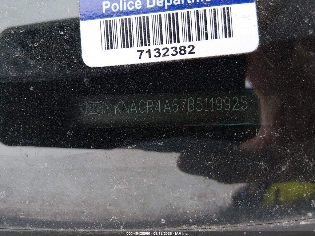 KNAGR4A67B5119925 2011 KIA OPTIMA photo no. 11