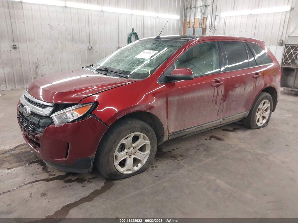 2FMDK4JC4EBB21644 2014 FORD EDGE photo no. 2