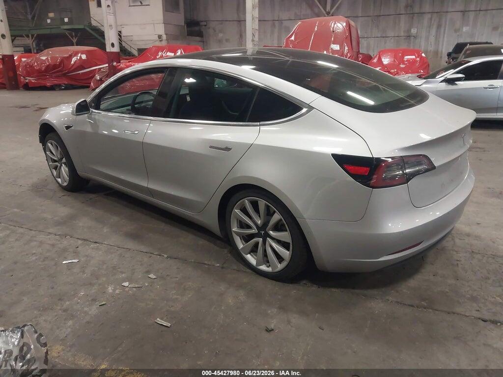 5YJ3E1EB4JF091288 2018 TESLA MODEL 3 photo no. 3