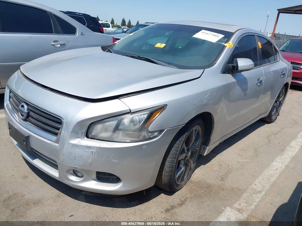 1N4AA5AP7DC847439 2013 NISSAN MAXIMA photo no. 2