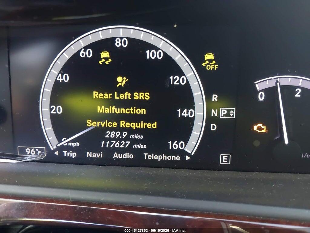 WDDNG7DB4CA446694 2012 MERCEDES-BENZ S 550 photo no. 7
