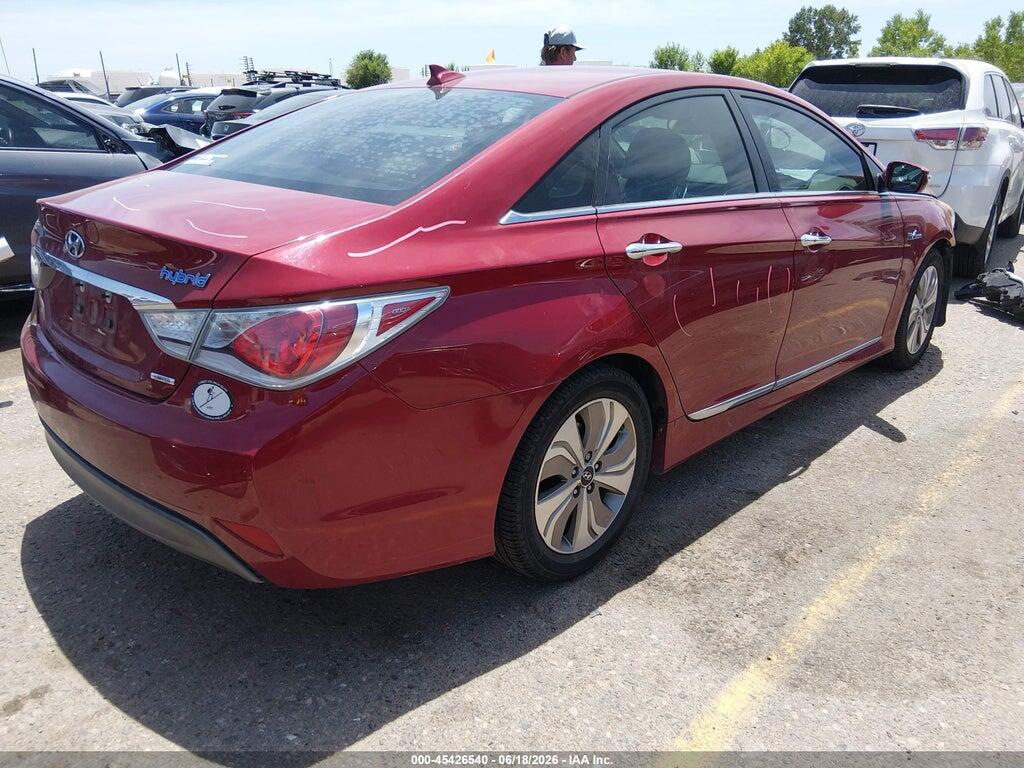 KMHEC4A4XFA132140 2015 HYUNDAI SONATA HYBRID photo no. 4