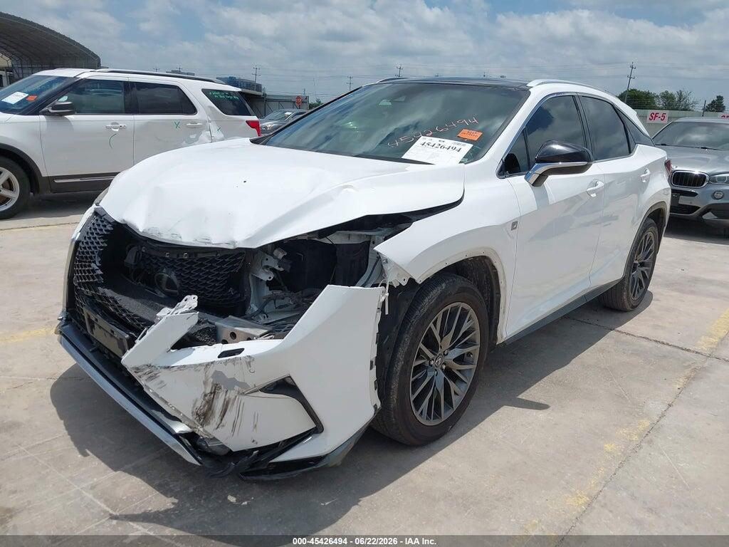 2T2ZZMCA4HC090341 2017 LEXUS RX 350 photo no. 2