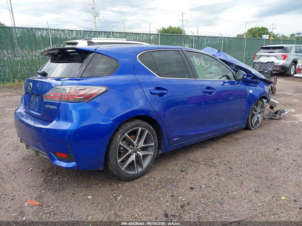 JTHKD5BH6E2209055 2014 LEXUS CT 200H photo no. 4