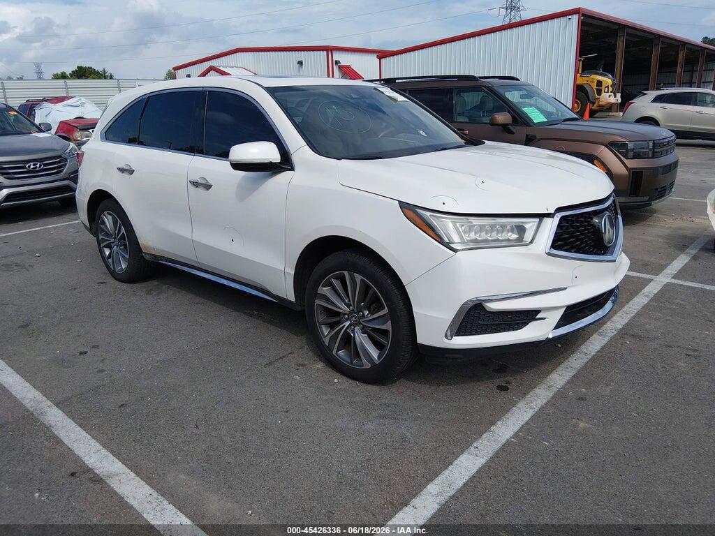 5FRYD3H50HB007258 2017 ACURA MDX photo no. 1