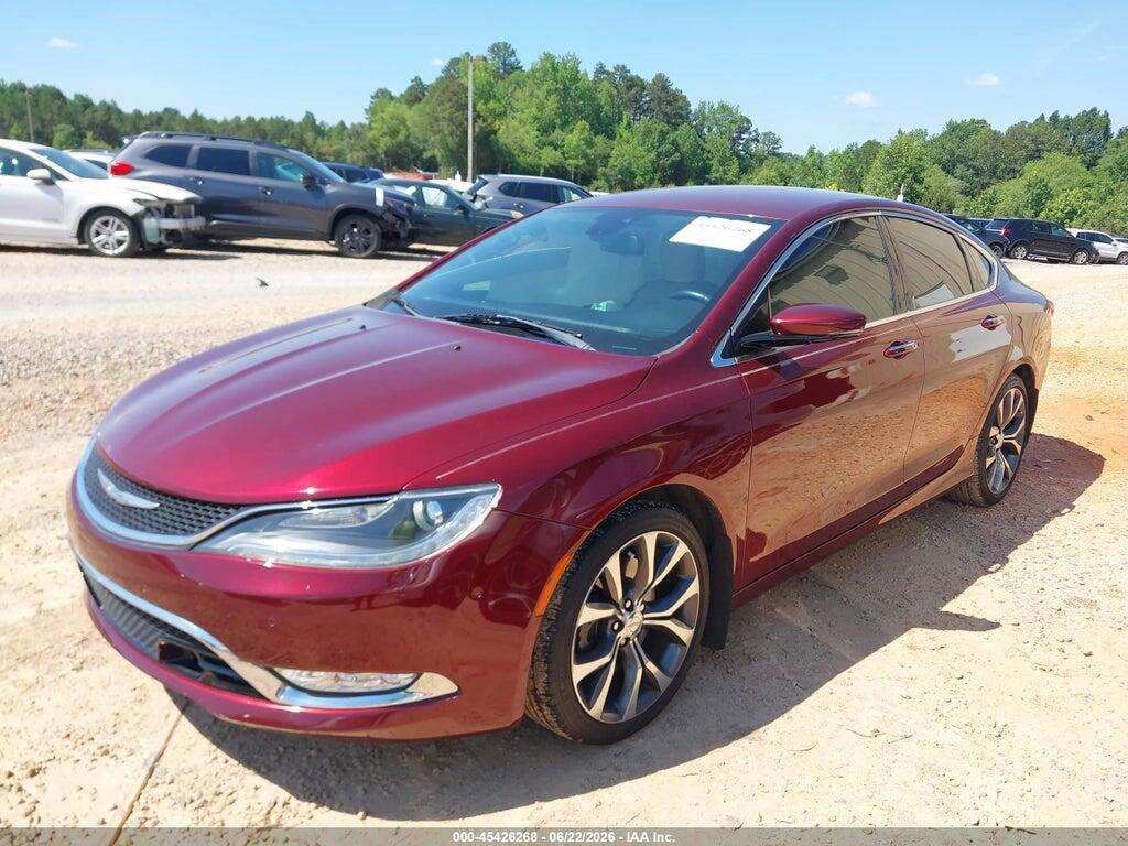 1C3CCCCG2FN641360 2015 CHRYSLER 200 photo no. 2