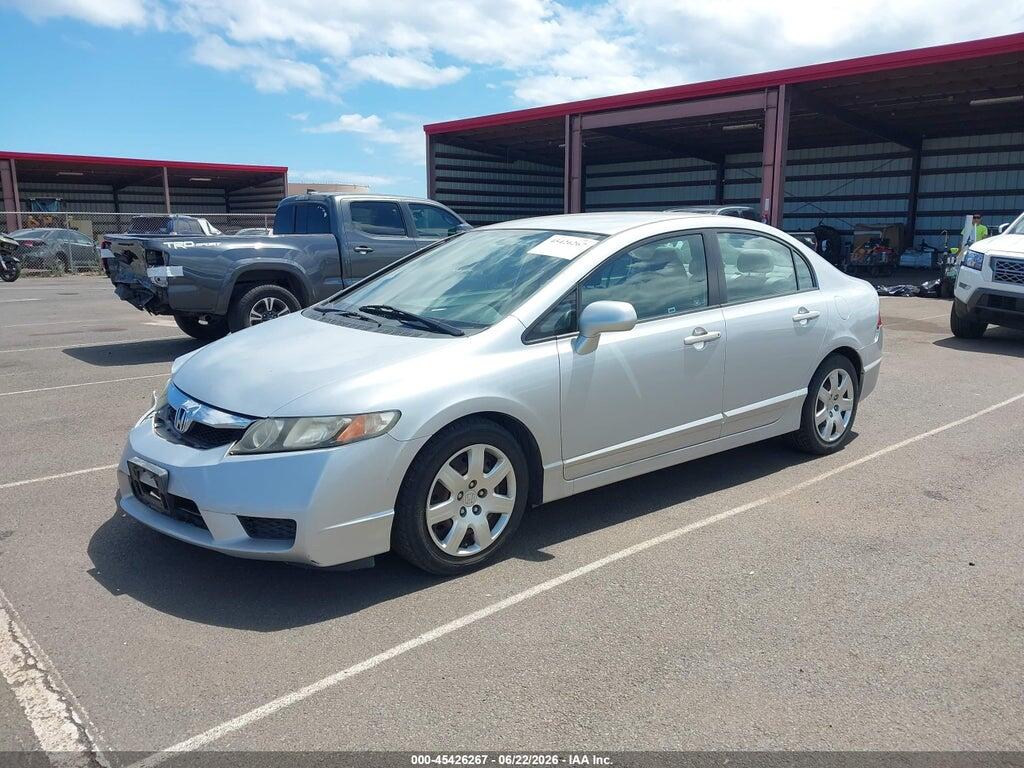 2HGFA1F55AH332563 2010 HONDA CIVIC photo no. 2