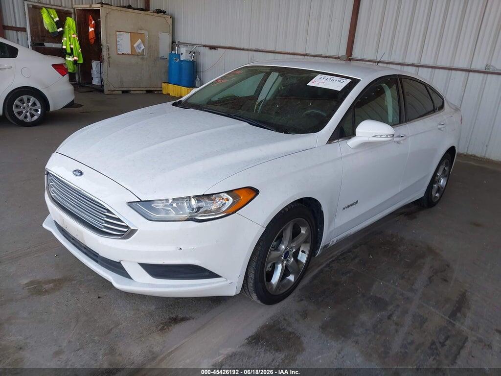 3FA6P0LU9ER283855 2014 FORD FUSION HYBRID photo no. 2