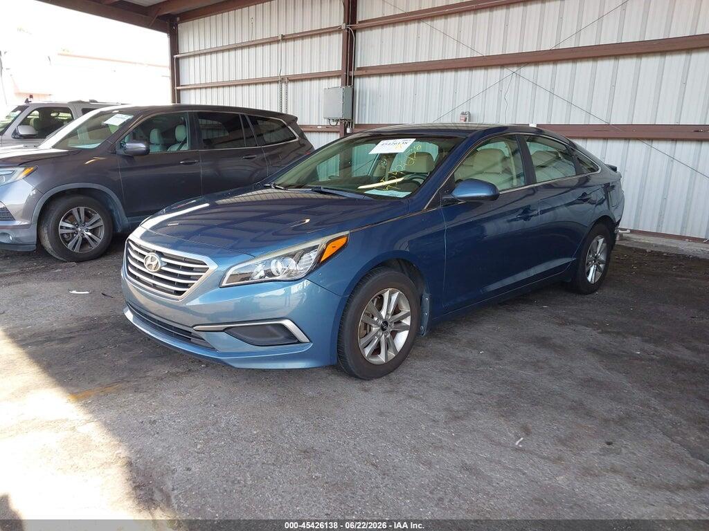5NPE24AF3HH478034 2017 HYUNDAI SONATA photo no. 2