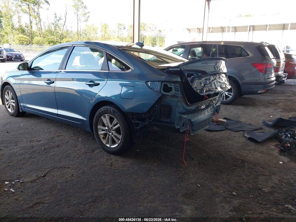 5NPE24AF3HH478034 2017 HYUNDAI SONATA photo no. 3