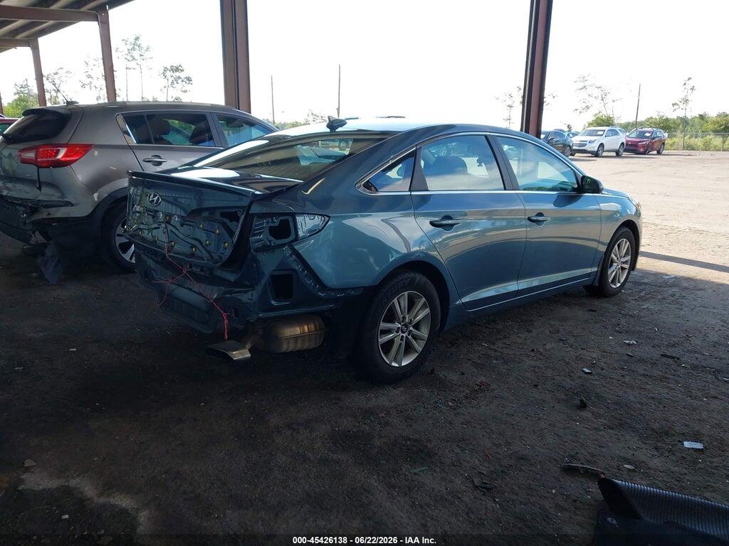 5NPE24AF3HH478034 2017 HYUNDAI SONATA photo no. 4