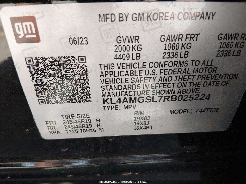 KL4AMGSL7RB025224 2024 BUICK ENCORE GX photo no. 9