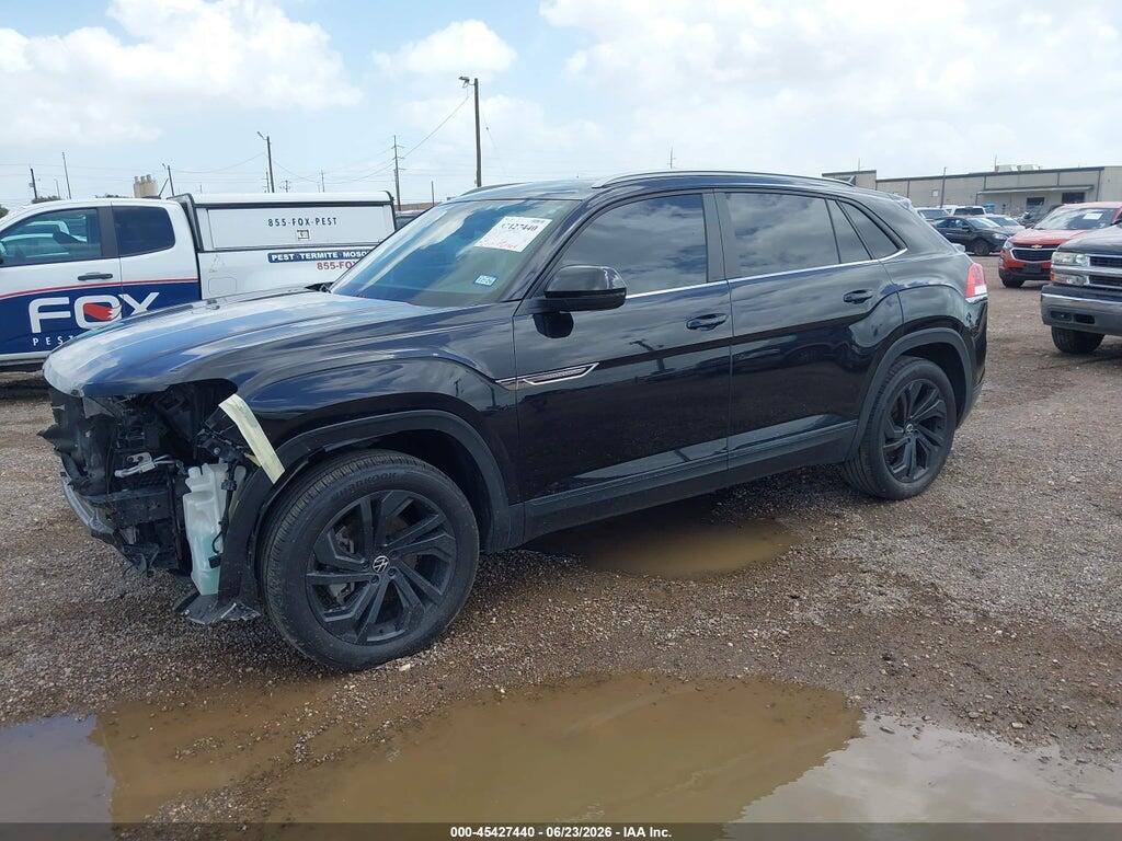 1V2JE2CA5MC236765 2021 VOLKSWAGEN ATLAS CROSS SPORT photo no. 2