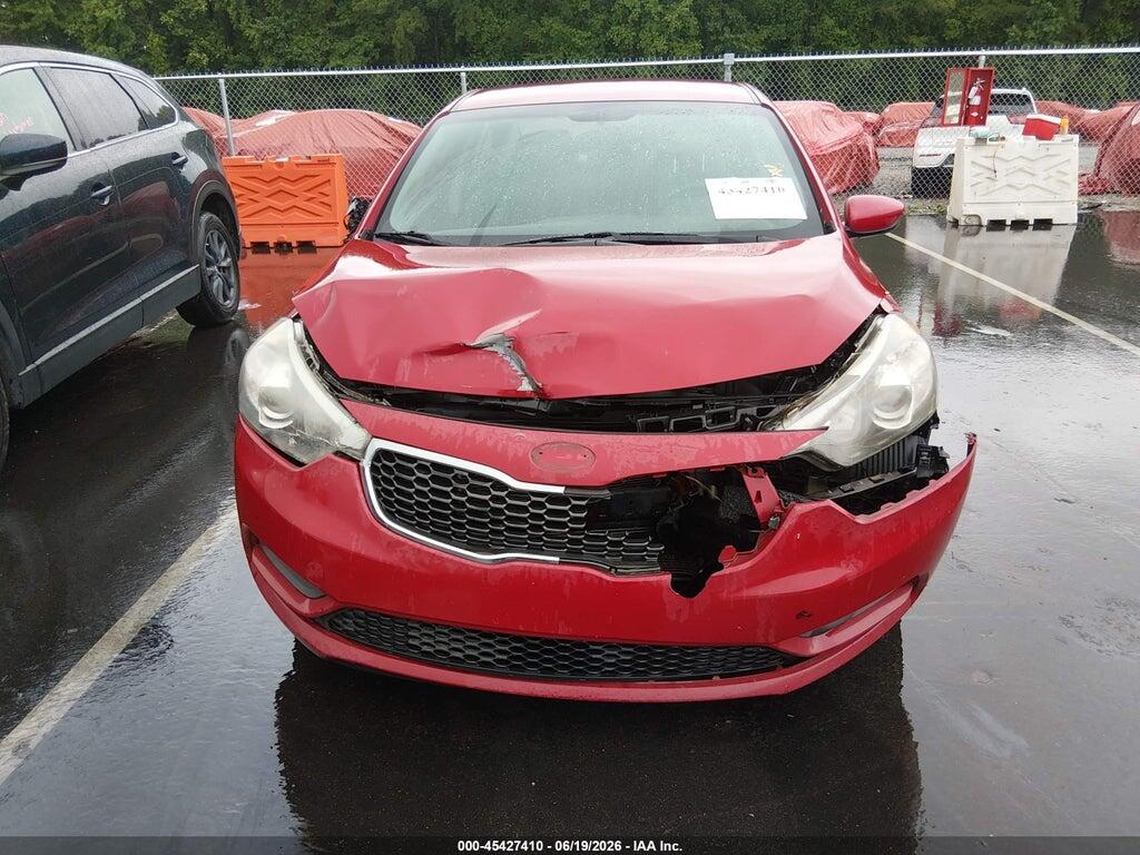 KNAFK4A61G5458476 2016 KIA FORTE photo no. 12