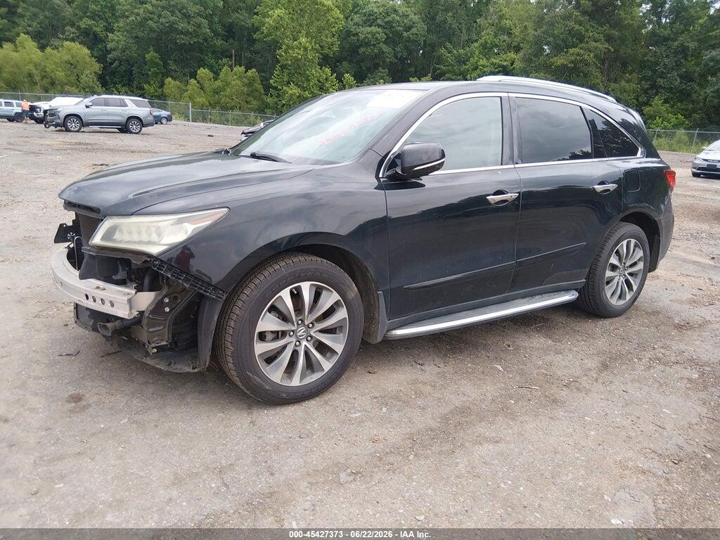 5FRYD3H46GB004659 2016 ACURA MDX photo no. 2
