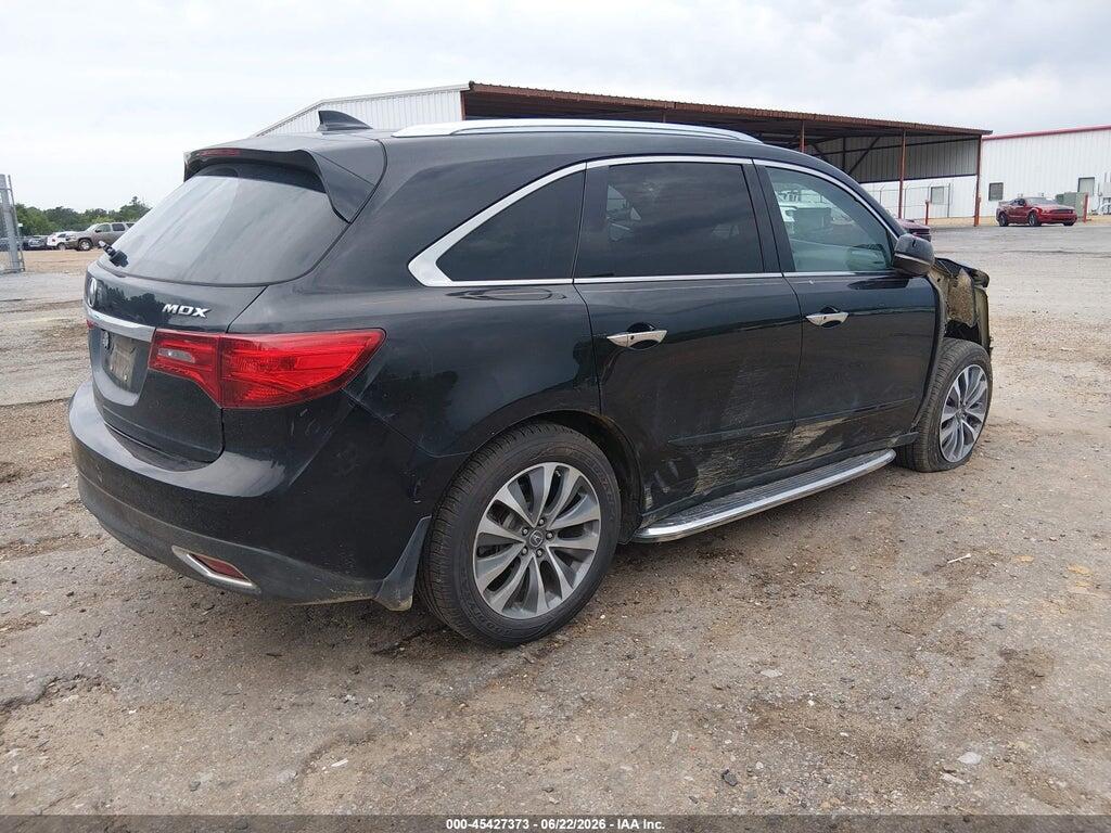 5FRYD3H46GB004659 2016 ACURA MDX photo no. 4