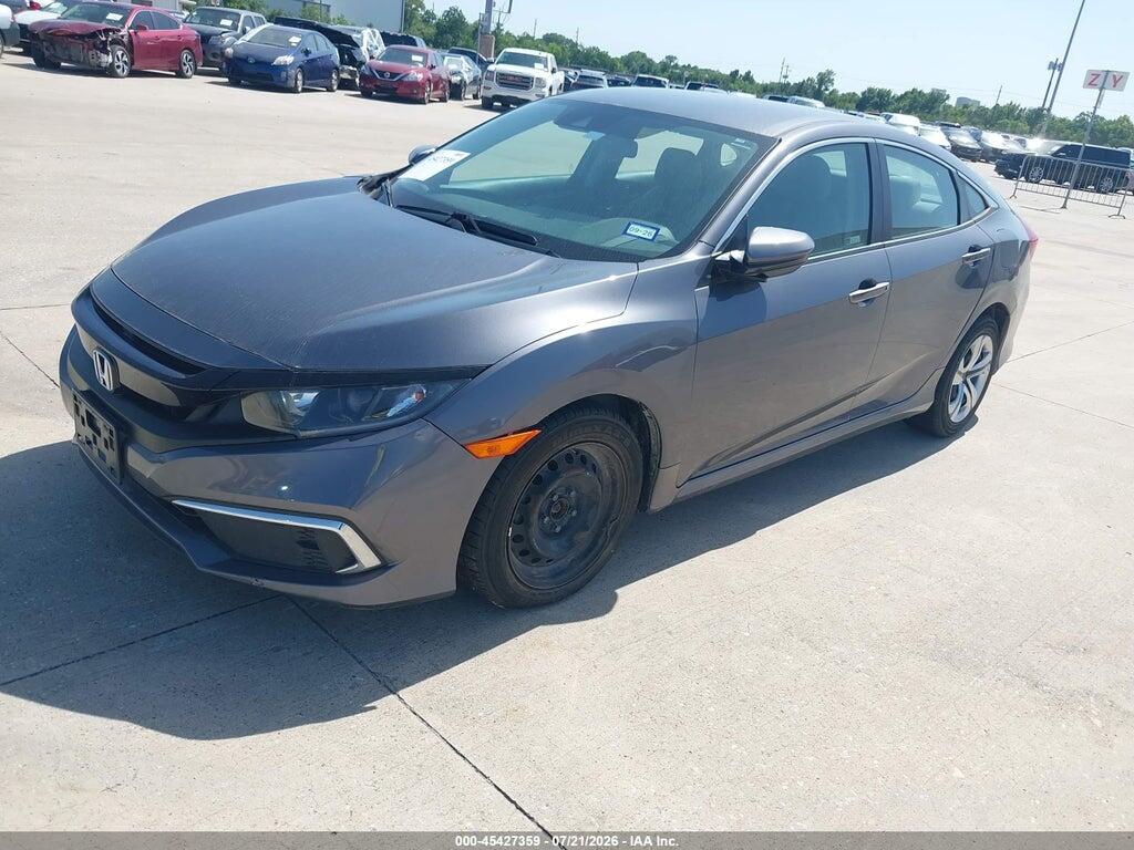 2HGFC2F69KH533148 2019 HONDA CIVIC photo no. 2